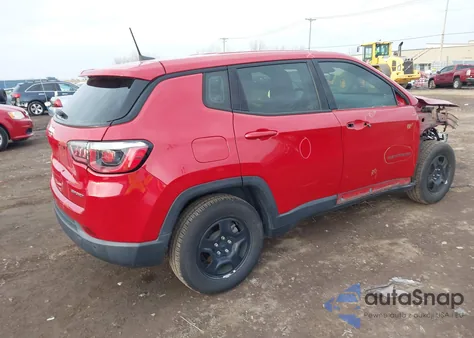 2018 Jeep Compass Sport Fwd from USA, damaged, VIN 3C4NJCAB3JT376300